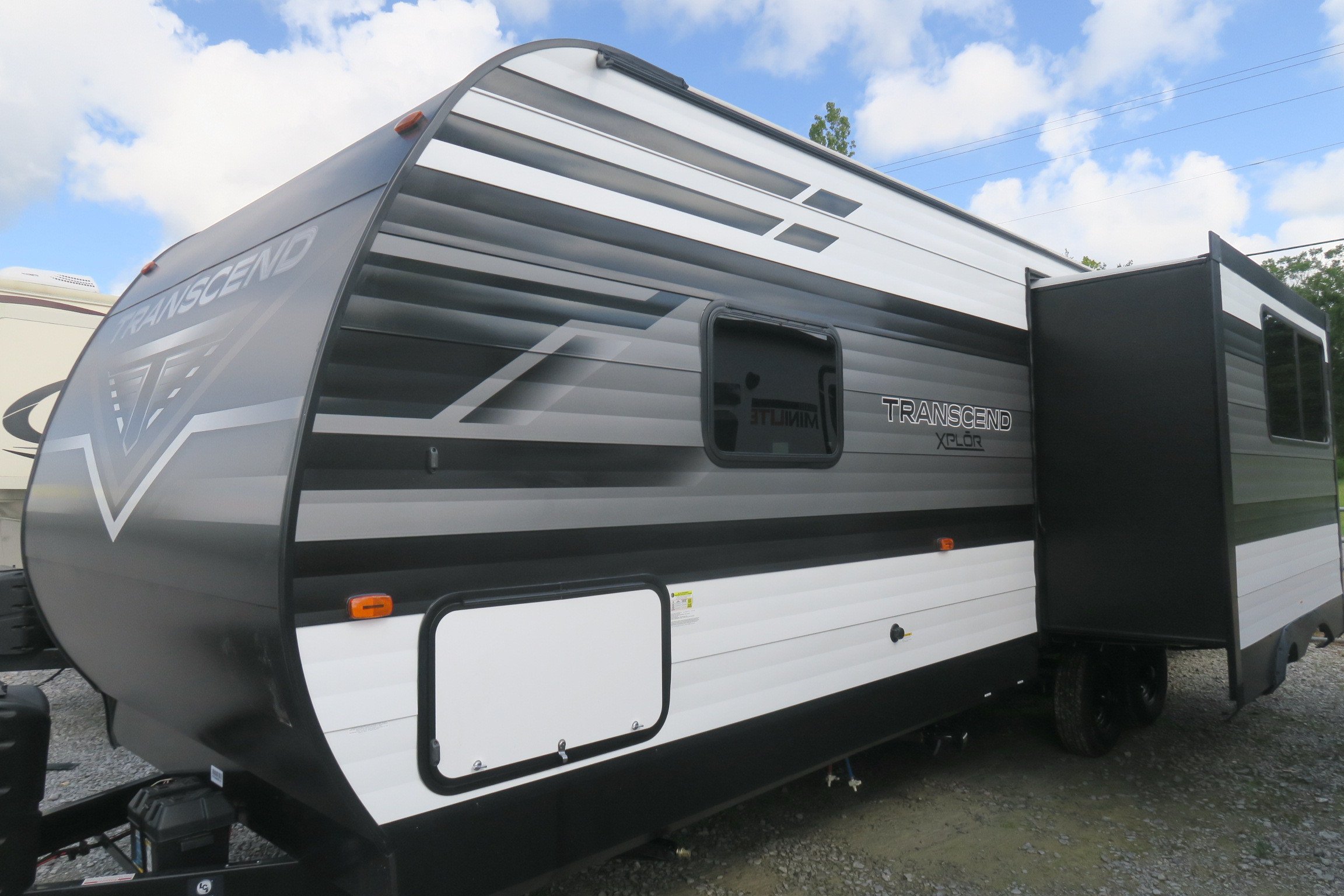 used transcend travel trailer