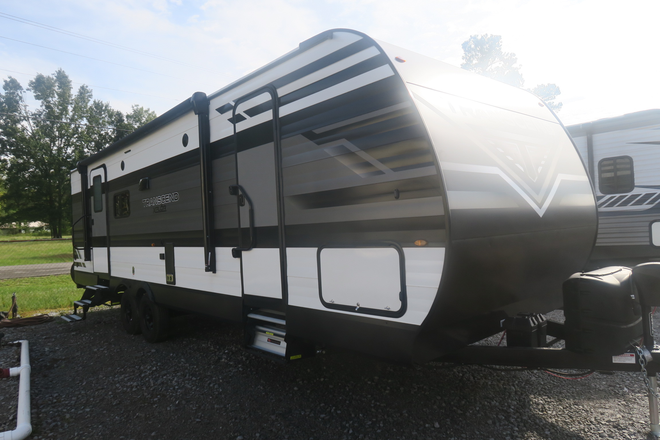 used transcend travel trailer