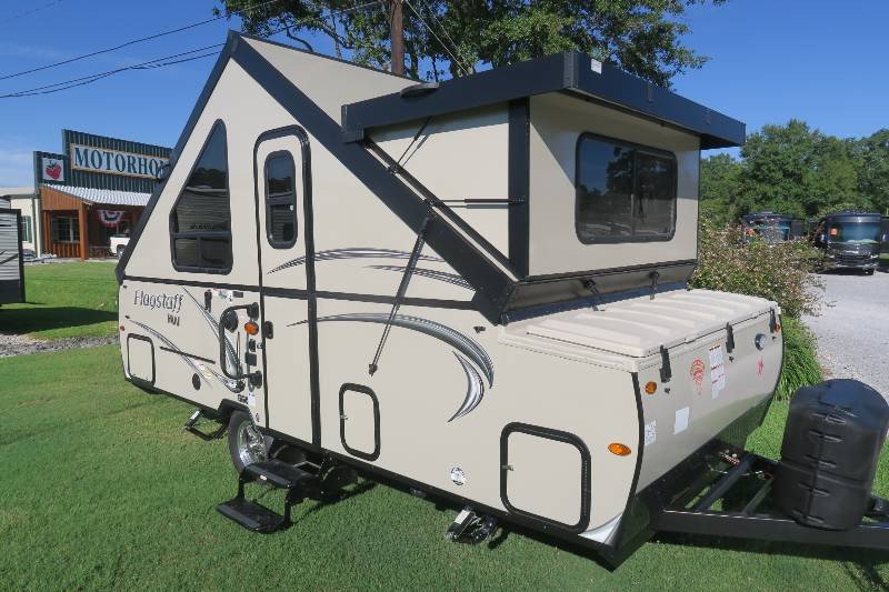 NEW 2019 FLAGSTAFF HARDSIDE POP-UP CAMPERS 21DMHW - Overview ...