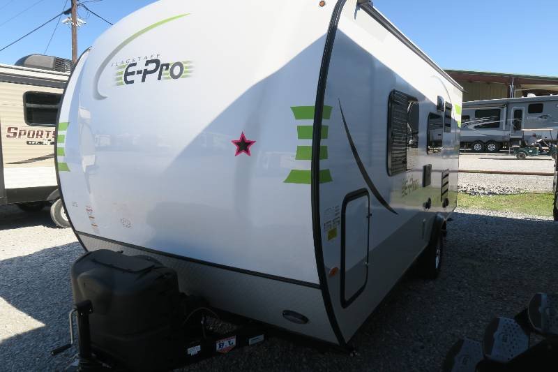 NEW 2018 FOREST RIVER E-PRO BY FLAGSTAFF 19FD - Overview | Berryland Campers 2018 Forest River Flagstaff E Pro 19fd