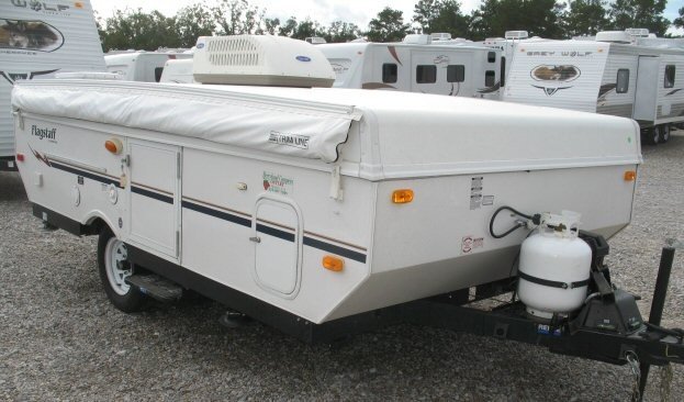 USED 2008 FOREST RIVER FLAGSTAFF 228D - Overview | Berryland Campers