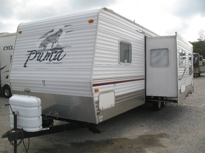 USED 2007 PALOMINO PUMA 30FQSS - Overview | Berryland Campers 2007 Puma 30 Ft Travel Trailer