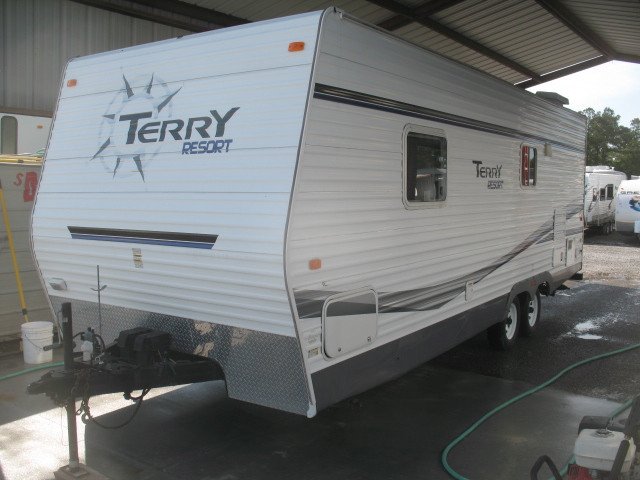 USED 2007 FLEETWOOD TERRY 250FQ - Overview | Berryland Campers 2007 Fleetwood Terry Travel Trailer Specs