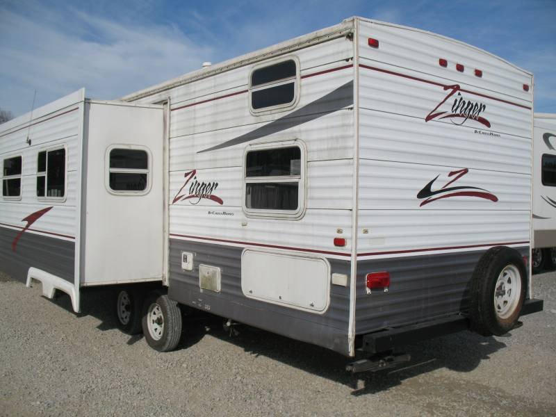 USED 2007 CROSSROADS RV ZINGER 32QB Overview Berryland Campers