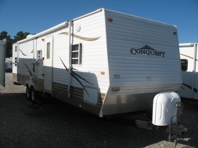 USED 2006 GULF STREAM CONQUEST 325QBS - Overview | Berryland Campers 2006 Gulf Stream Conquest Travel Trailer