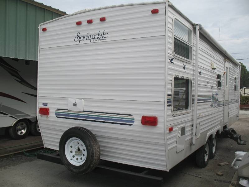 2001 keystone springdale travel trailer weight