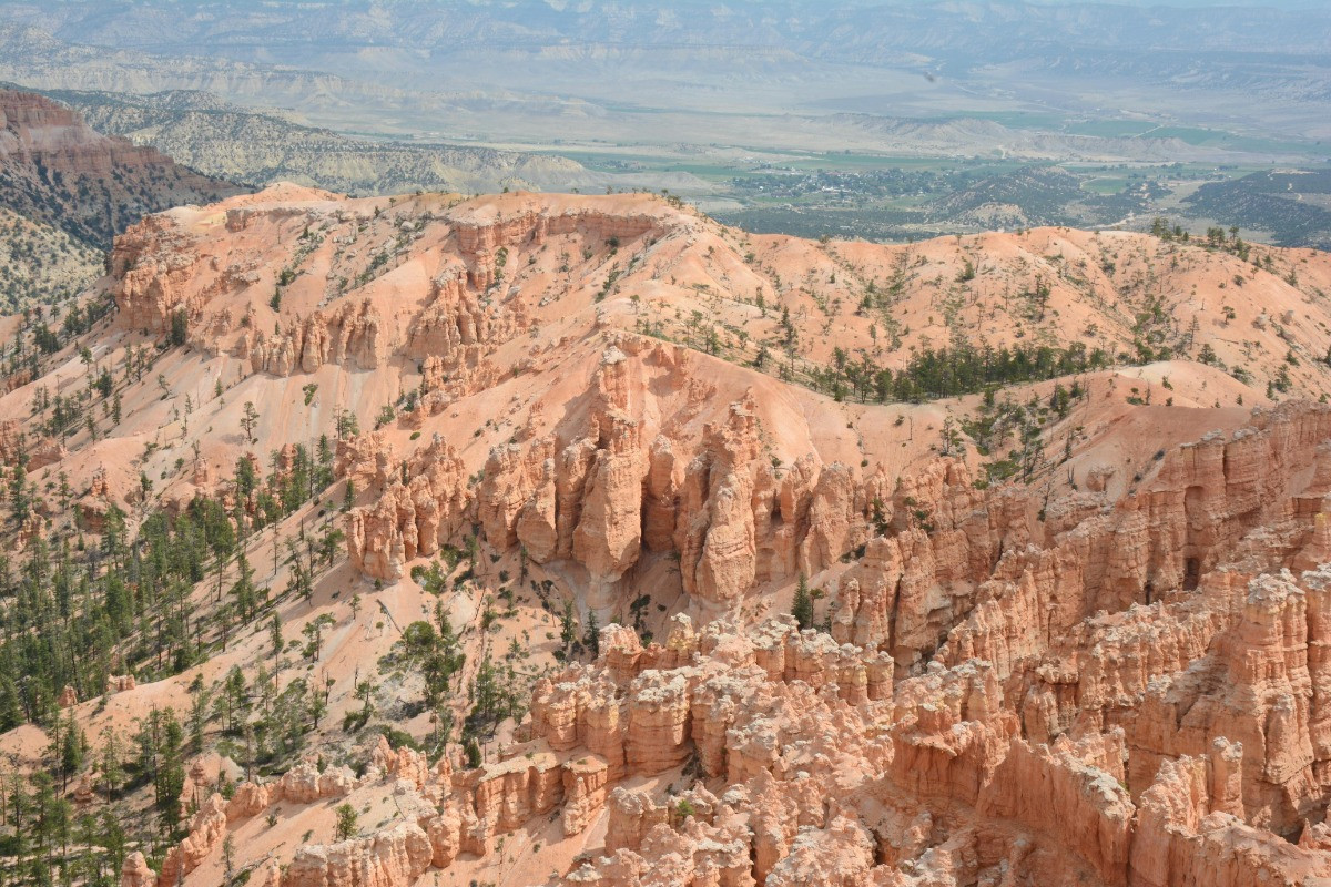 Aerial View of Bryce Canyon National Park