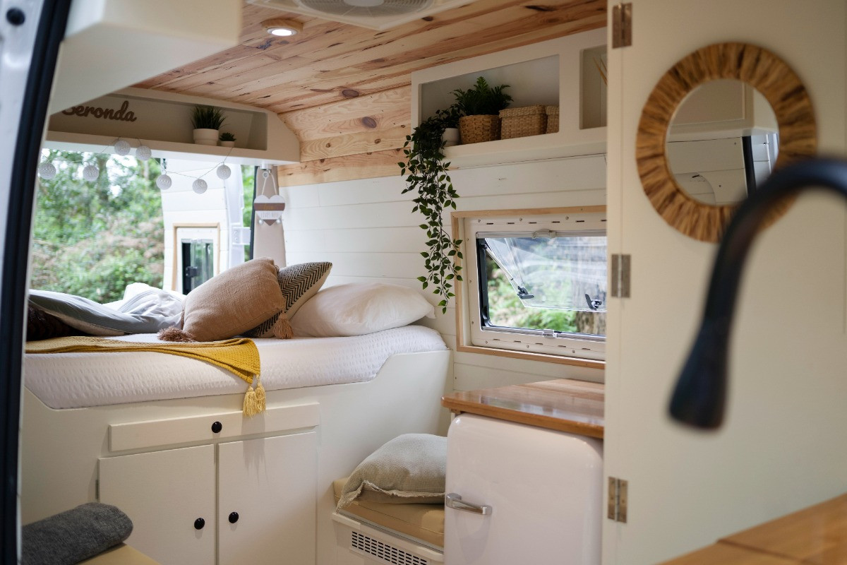 interior of small rv